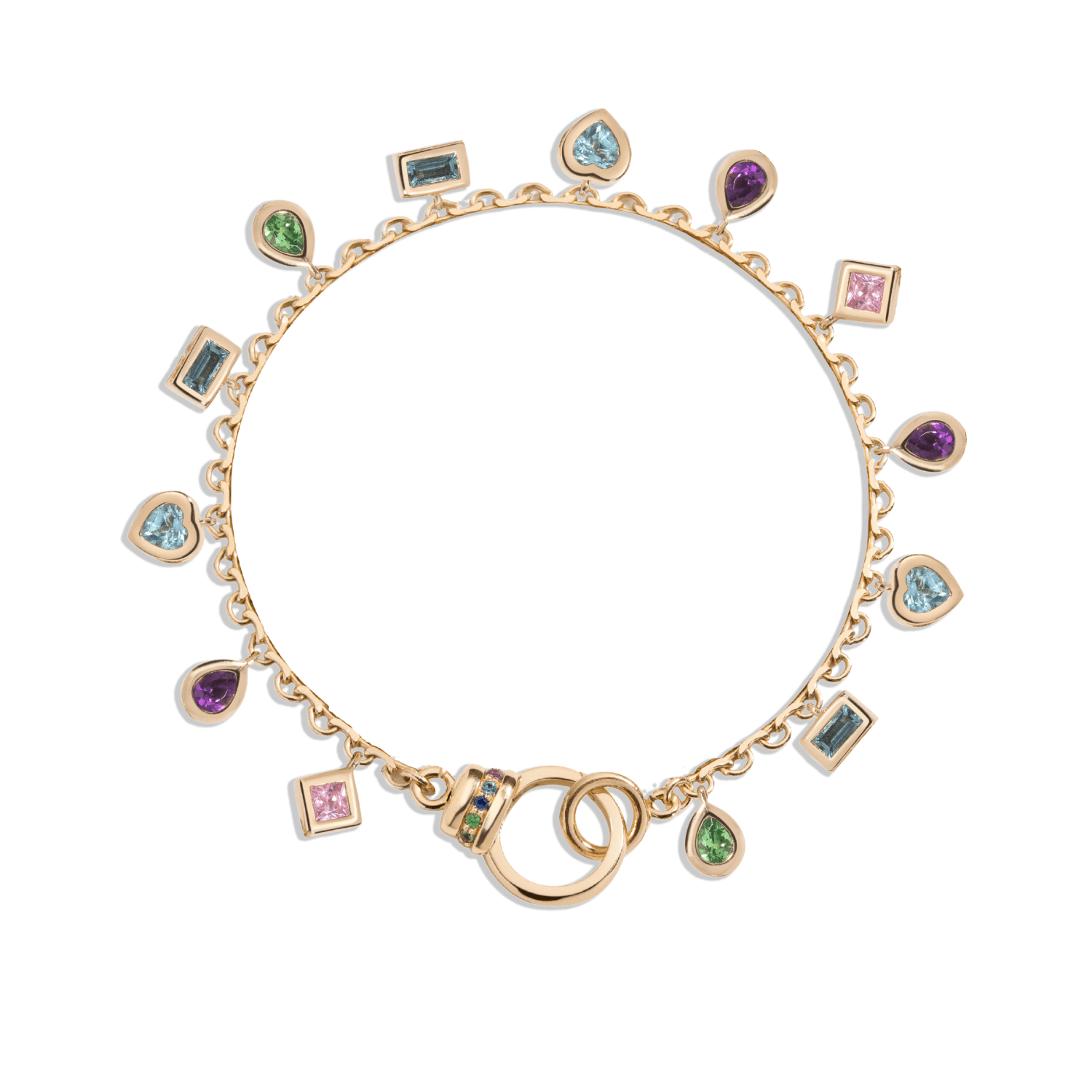 Mined + Found Bracelets garland bracelet, cool mix