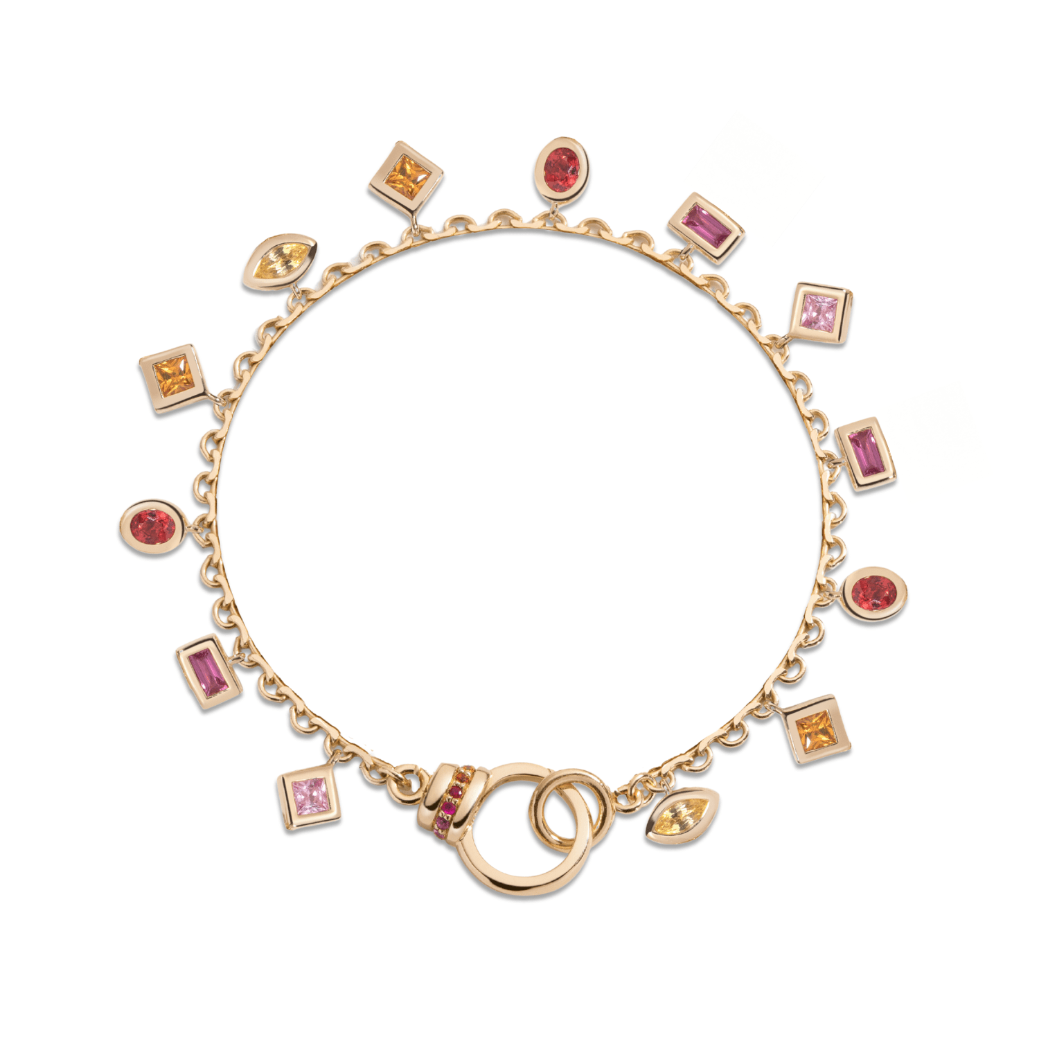 Mined + Found Bracelets garland bracelet, warm mix