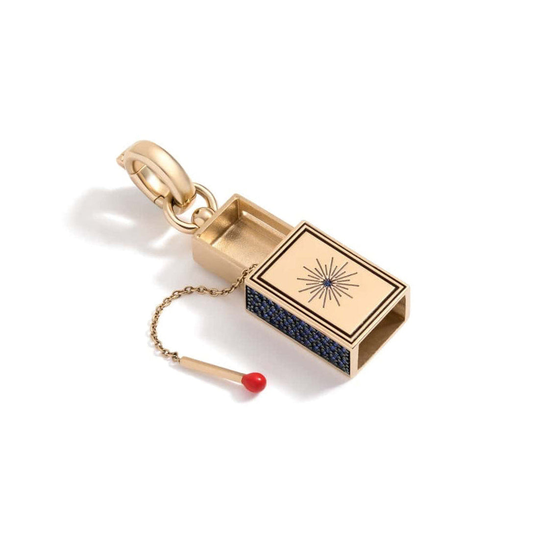 Mined + Found Pendants hope, blue sapphire