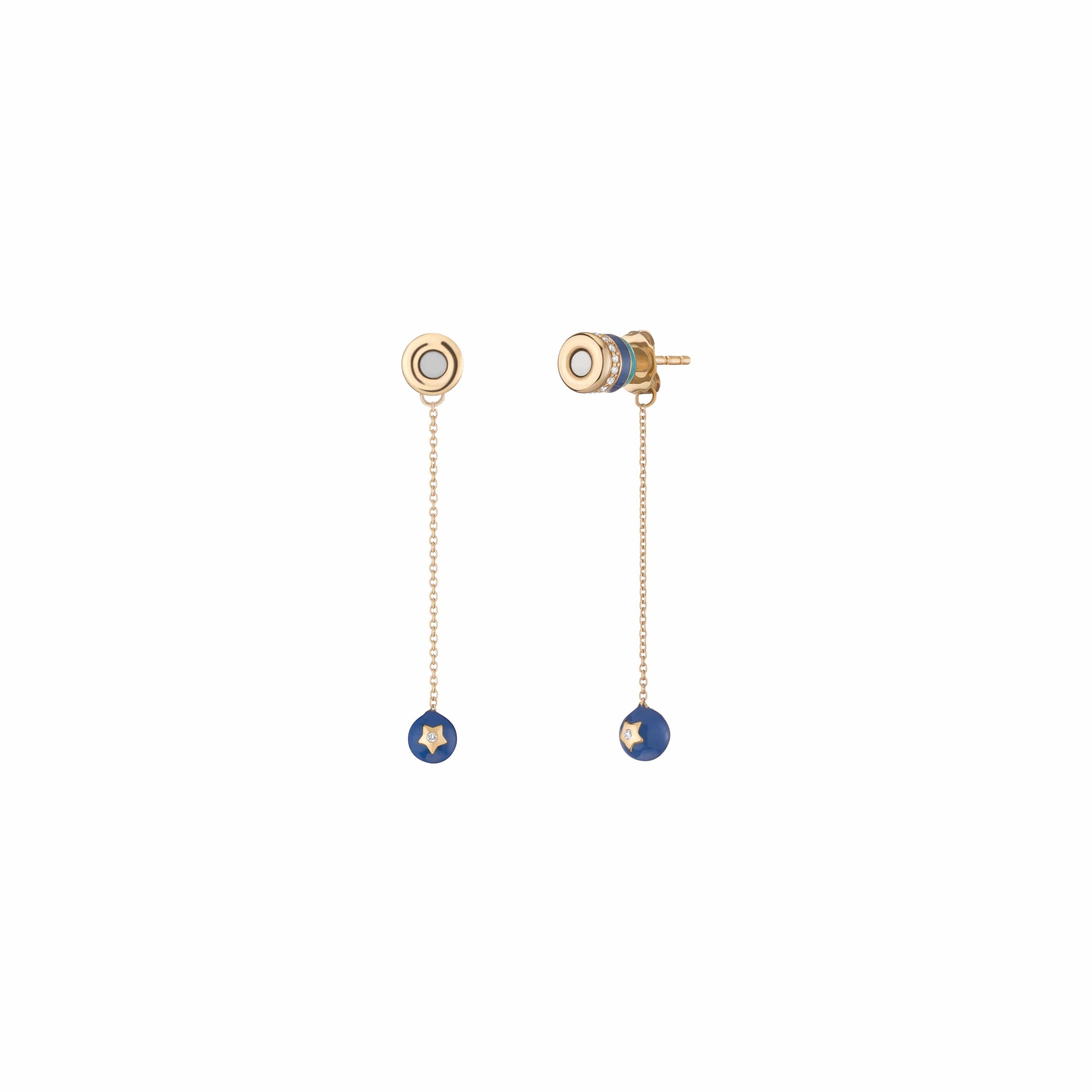 Mined + Found Earrings kendama magnetic game earrings
