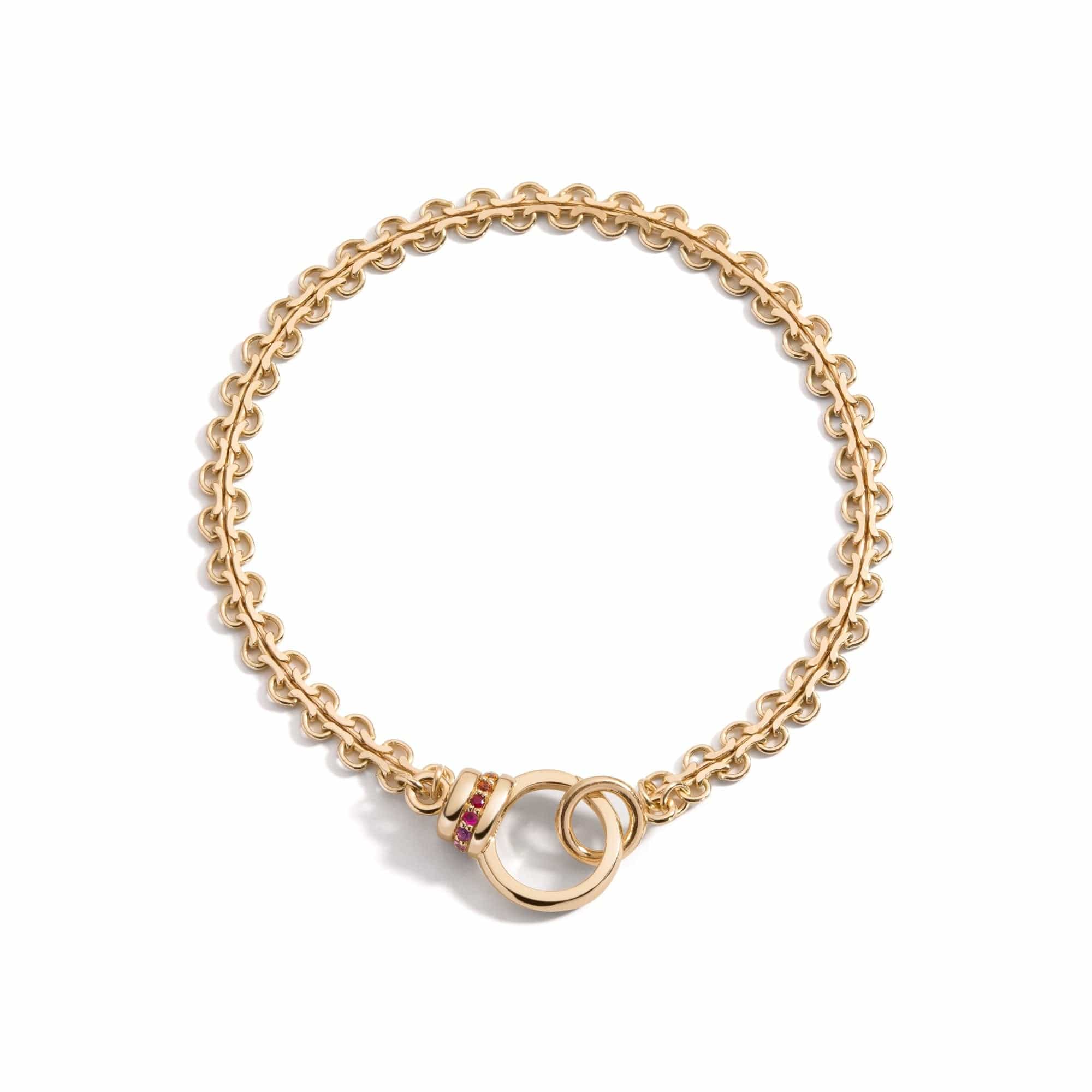 Mined + Found Bracelets lace chain bracelet