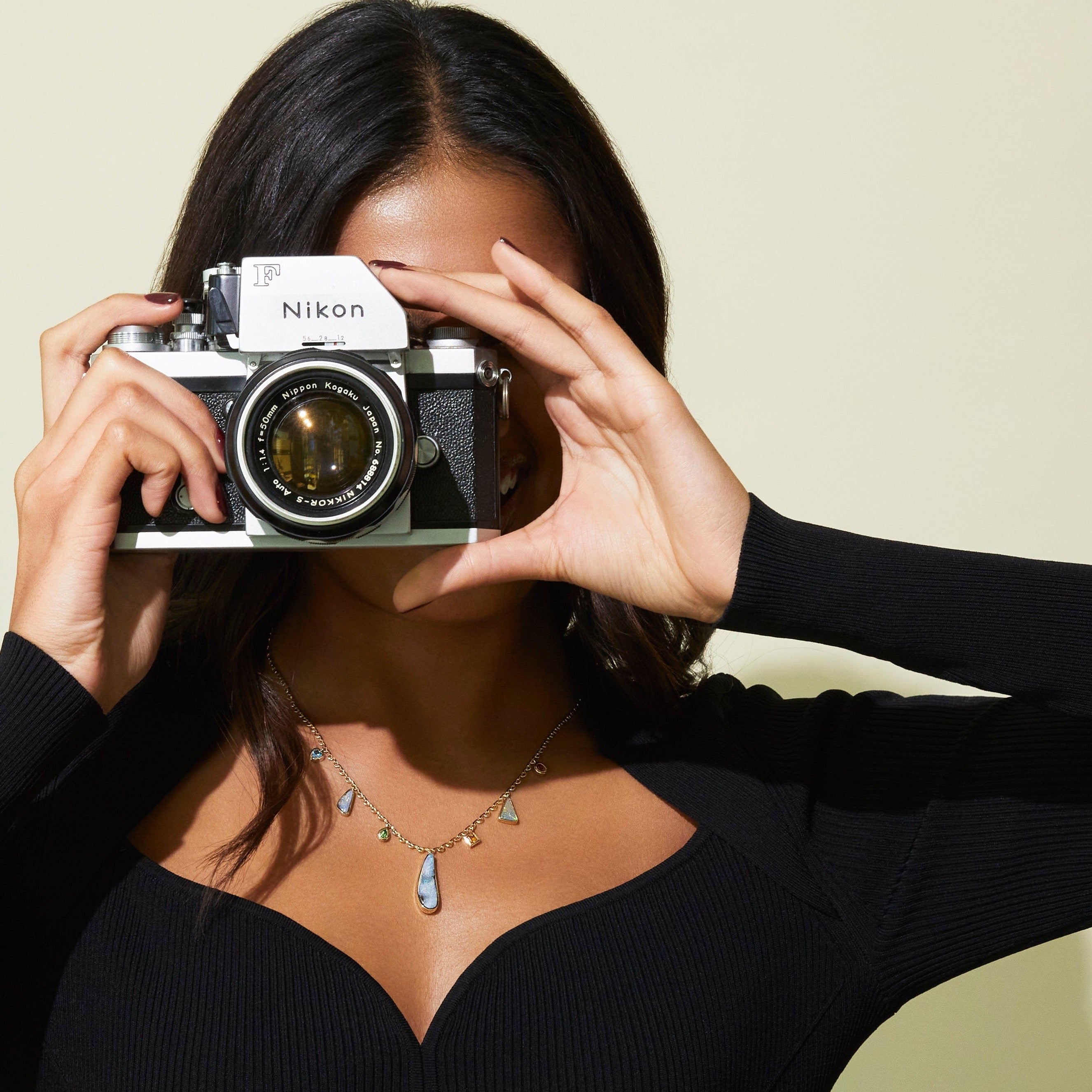 Mined + Found Necklaces paradise garland necklace, one of a kind