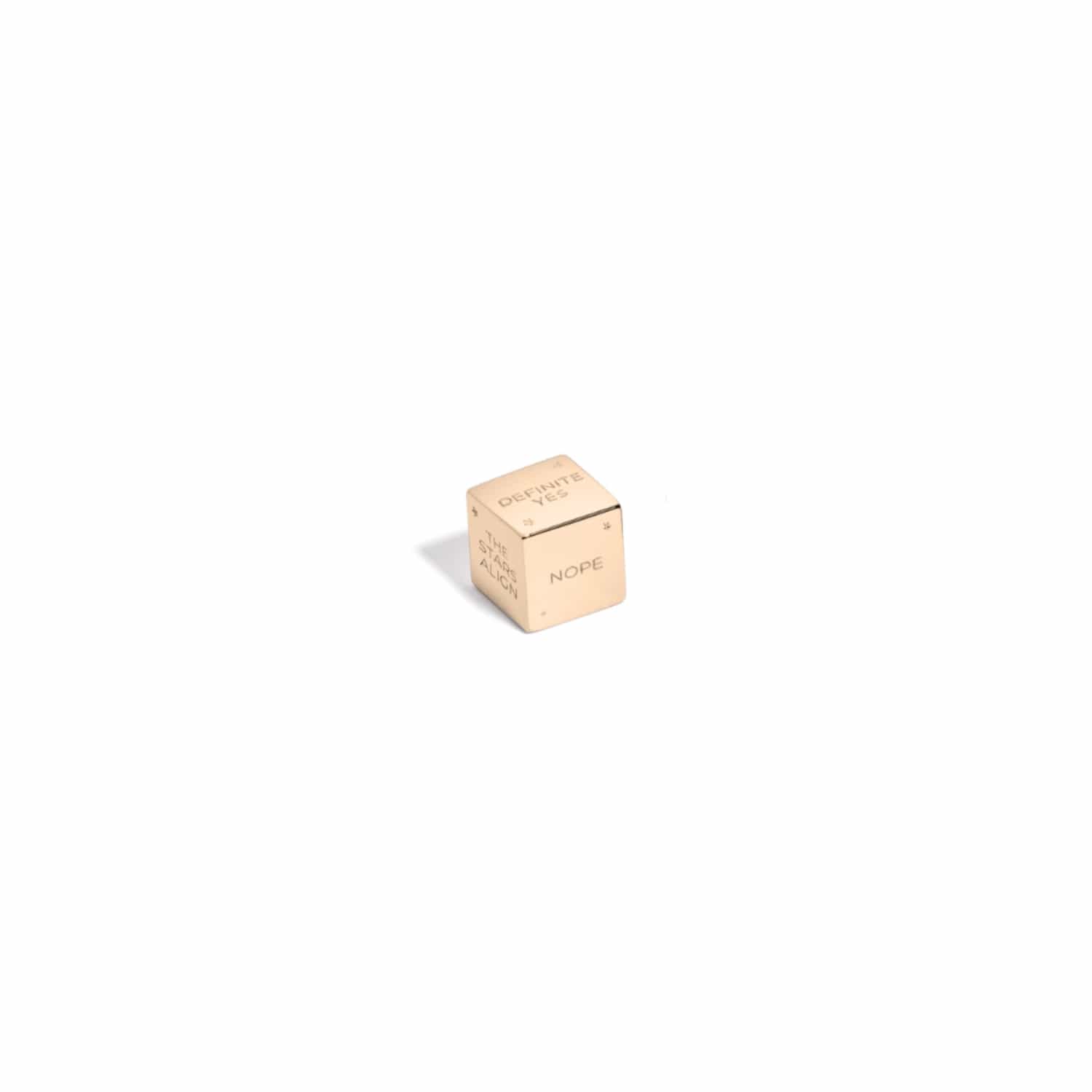 Mined + Found Charm petite fortune dice