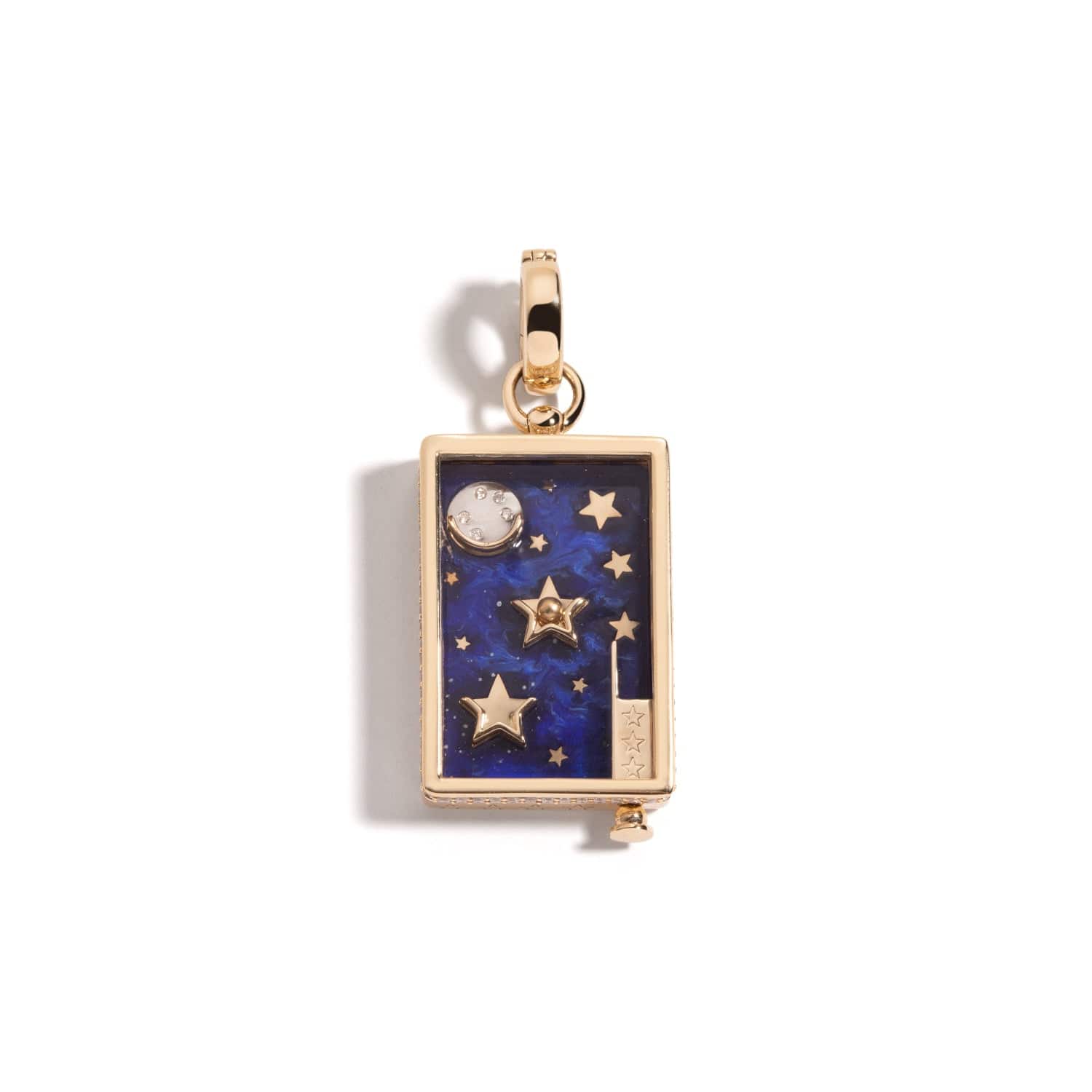 Mined + Found Pendants Ricochet pinball pendant