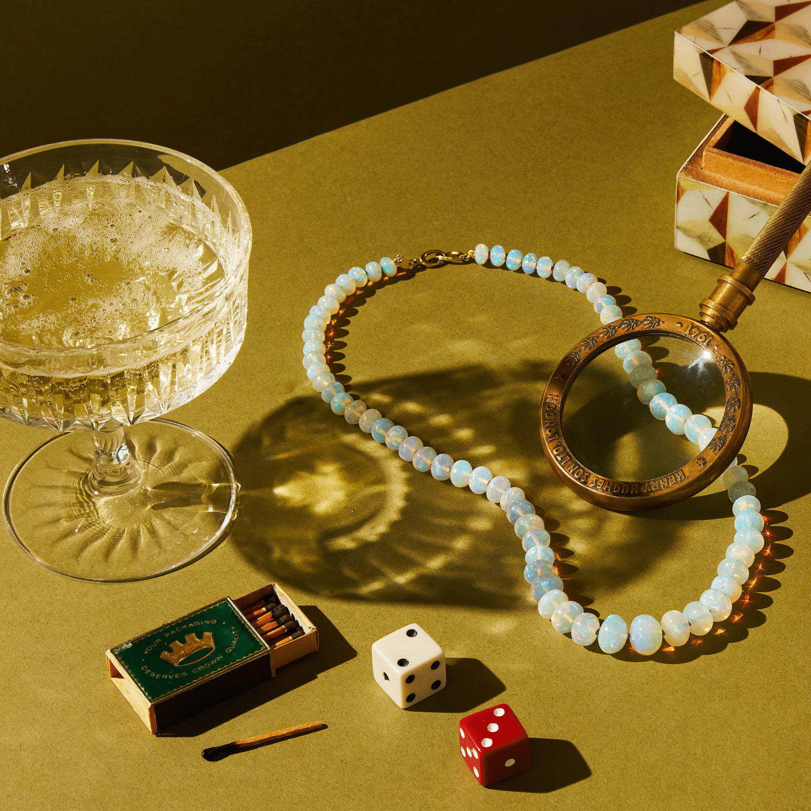 Mined & Found Necklaces royal opal necklace