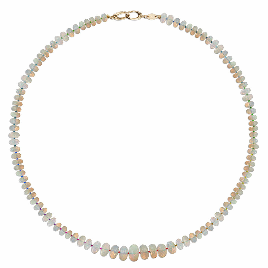 Mined & Found Necklaces opal grad necklace