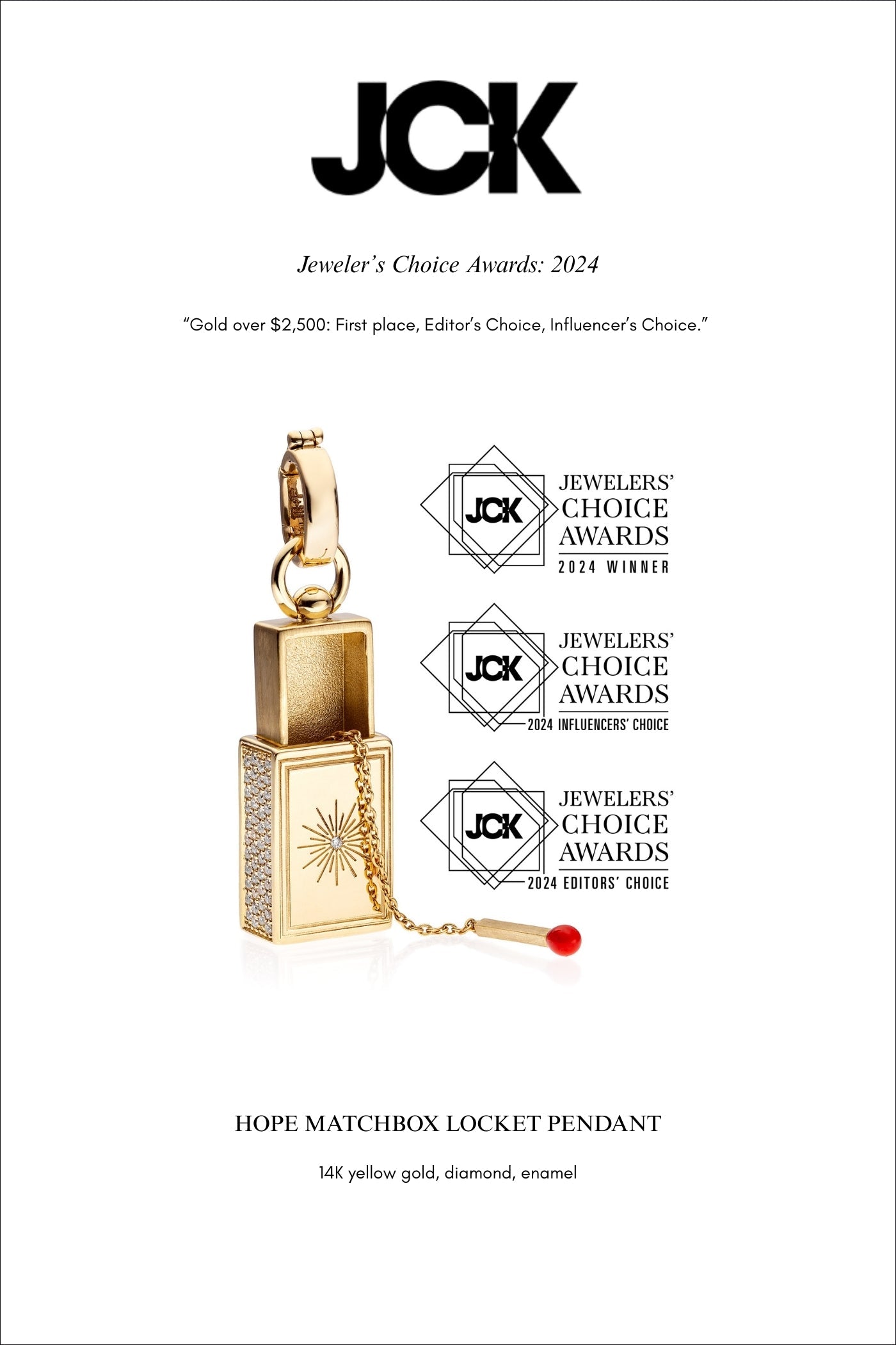 JCK Jeweler's Choice Awards