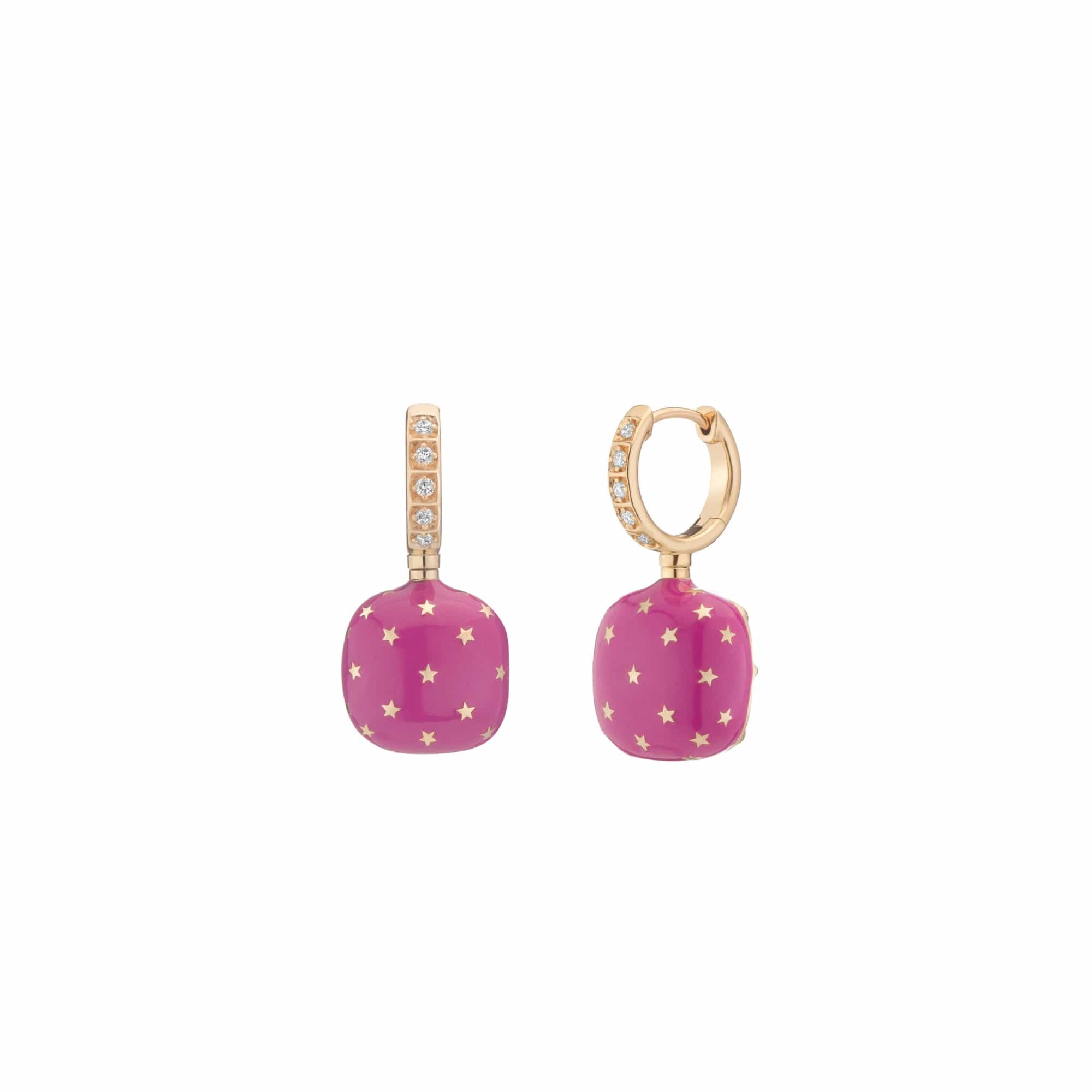 Mined + Found Earrings alter ego earrings, carved amethyst + plum