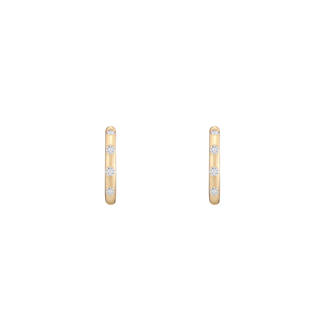 Mined + Found Earrings compass convertible earrings, opal and diamond