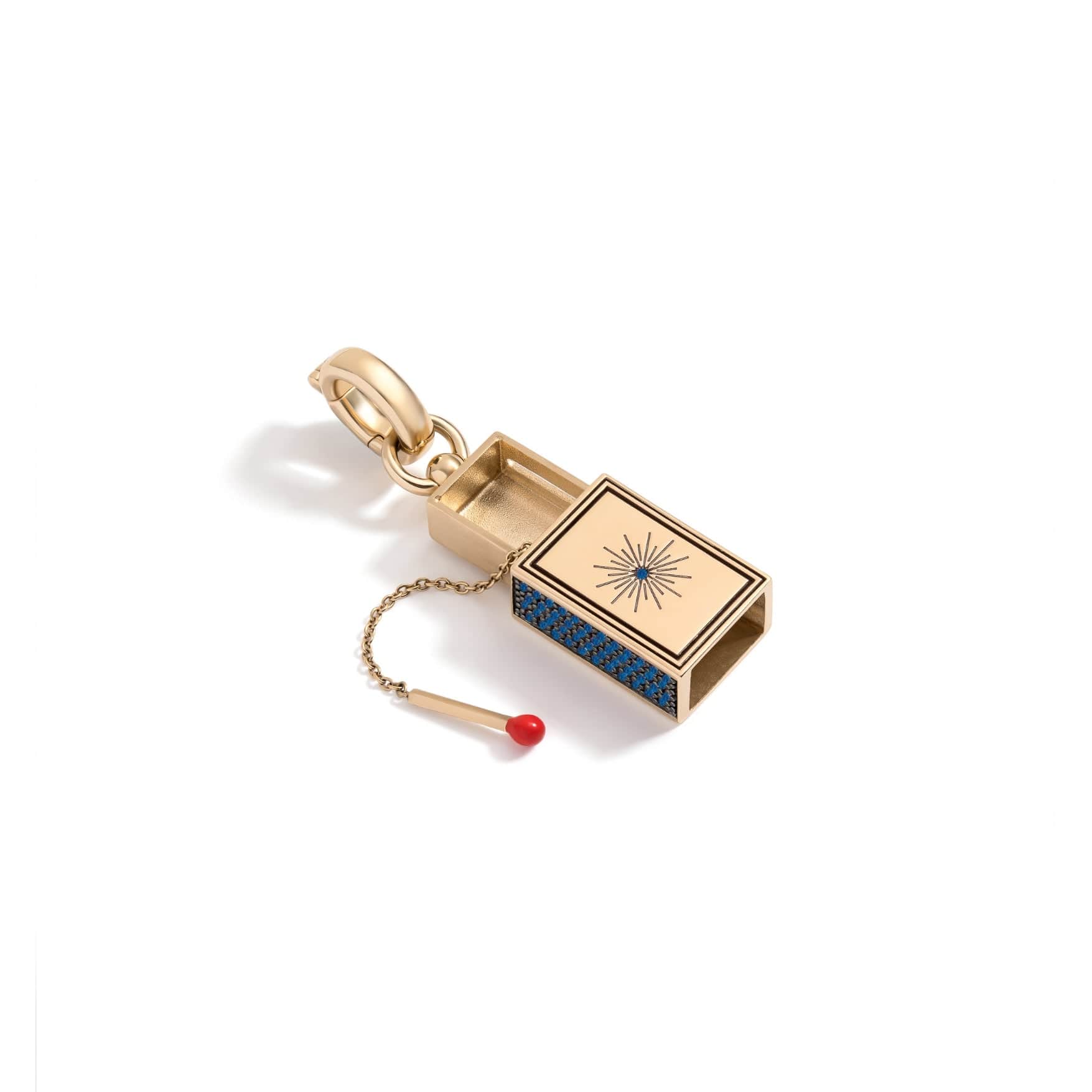 Mined + Found Pendants hope, blue sapphire