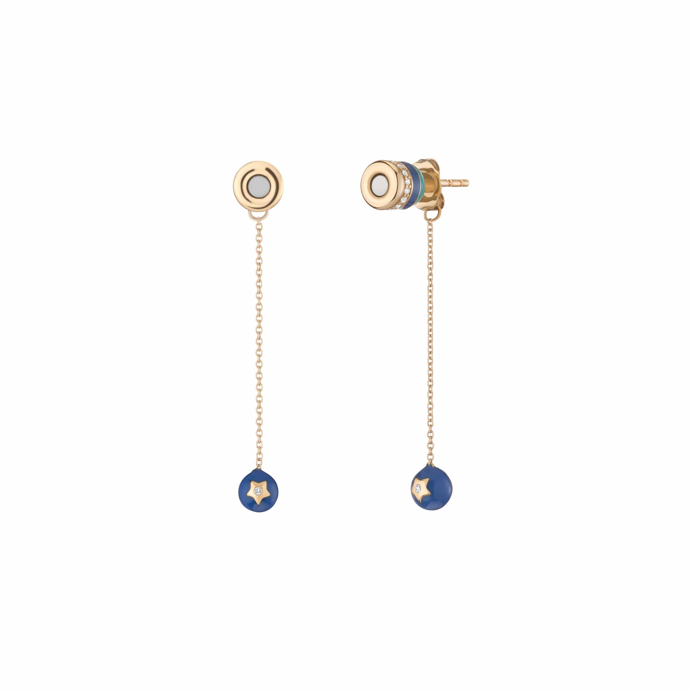 Mined + Found Earrings kendama magnetic game earrings