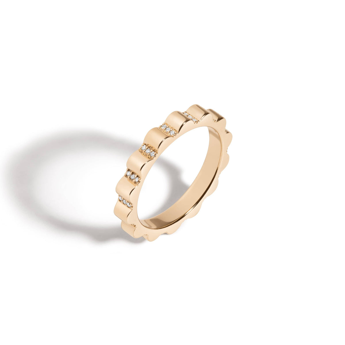 The Lace ring in diamond, at MINED + FOUND