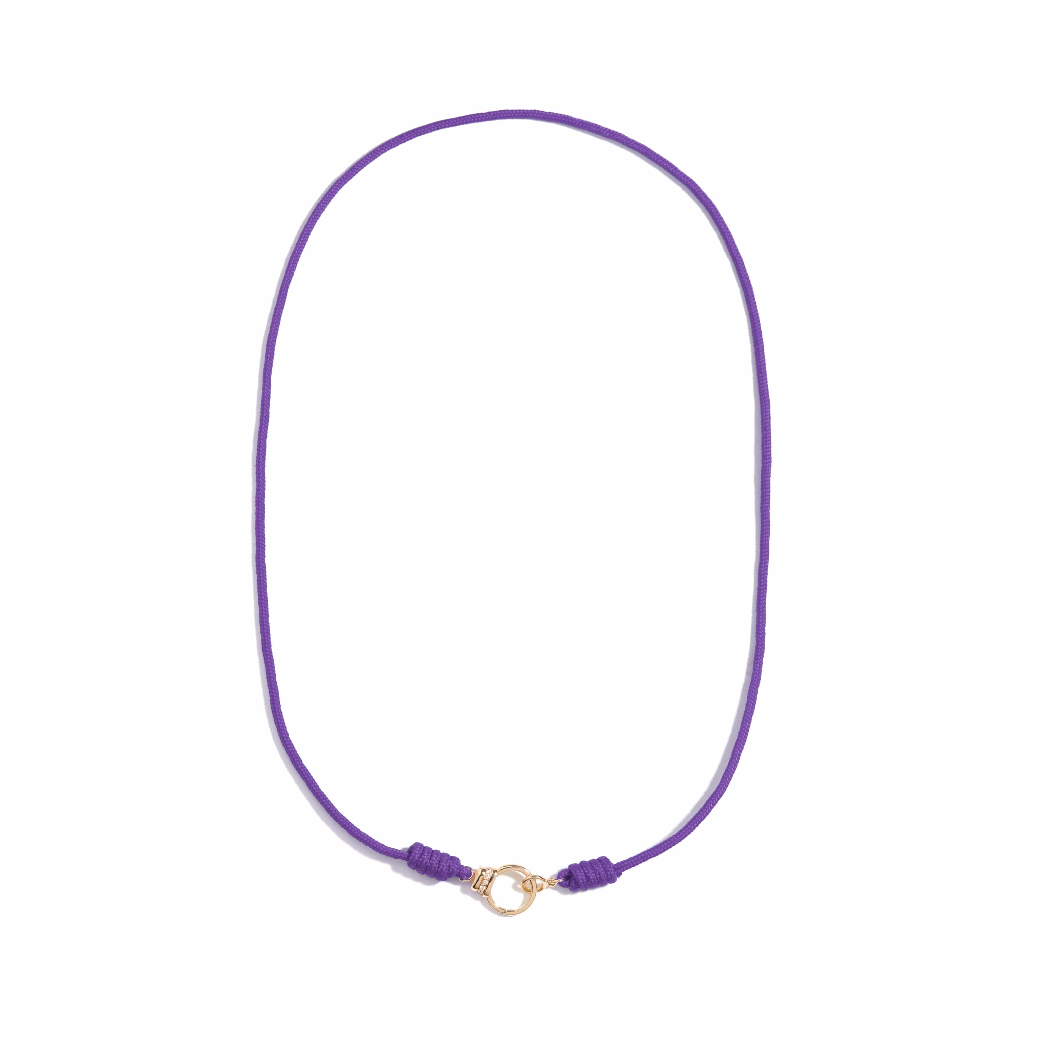 Mined + Found Necklaces Para Todos cord, grape