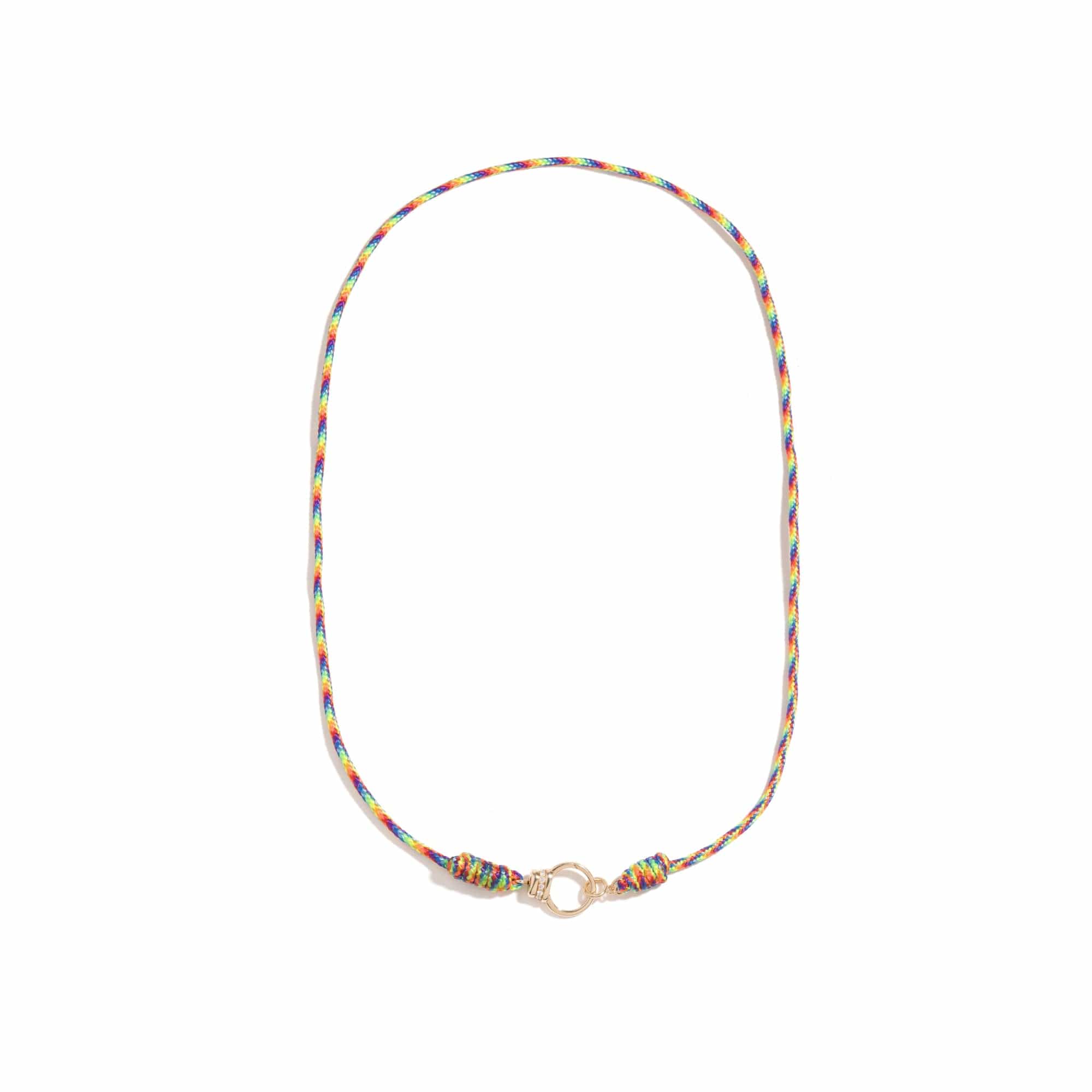Mined + Found Necklaces Para Todos cord, rainbow