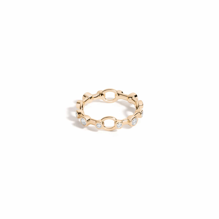 Mined + Found Rings pathway ring, diamond
