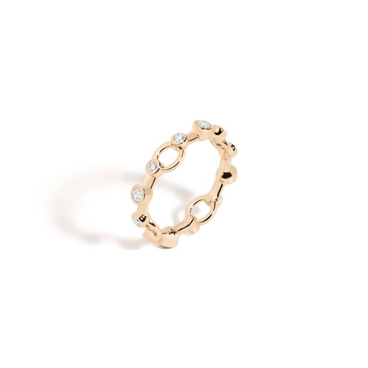 Mined + Found Rings pathway ring, diamond