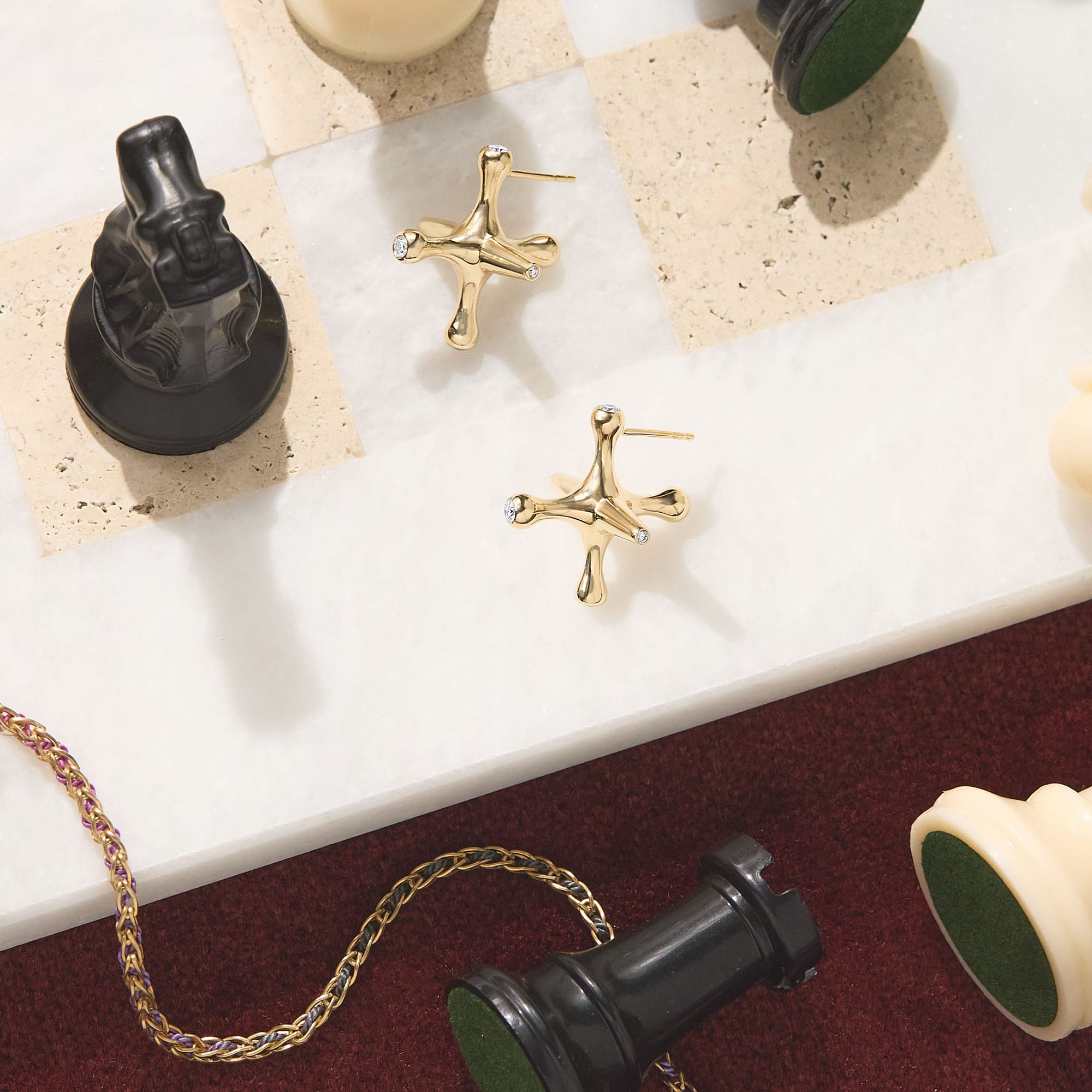 Mined + Found Earrings reminisce earrings, diamond