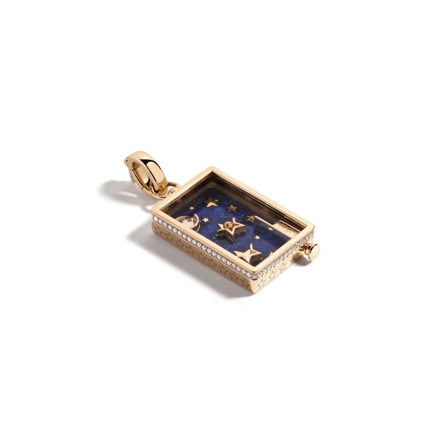 Mined + Found Pendants Ricochet pinball pendant