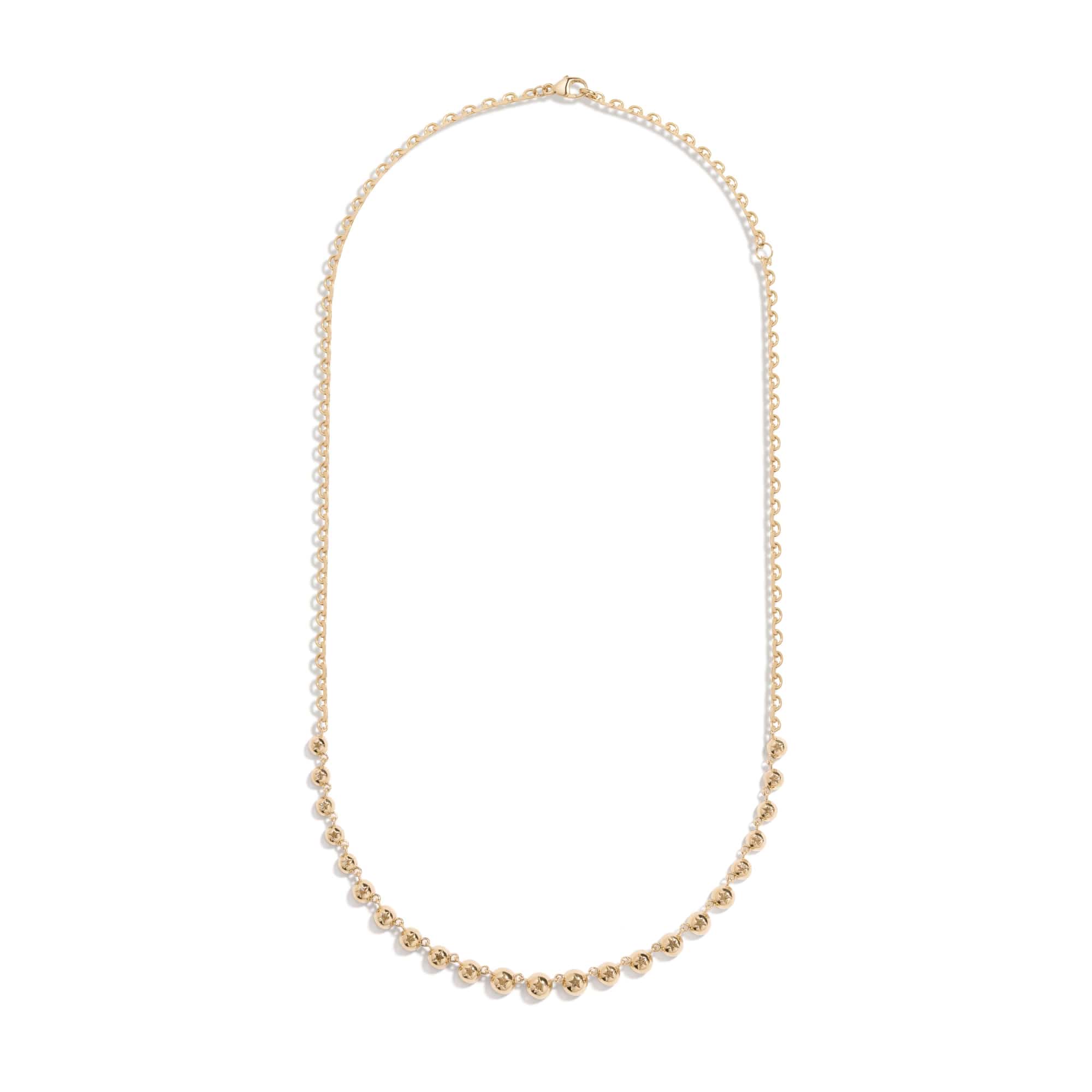 Mined + Found Necklaces string of lights necklace, 23 stone