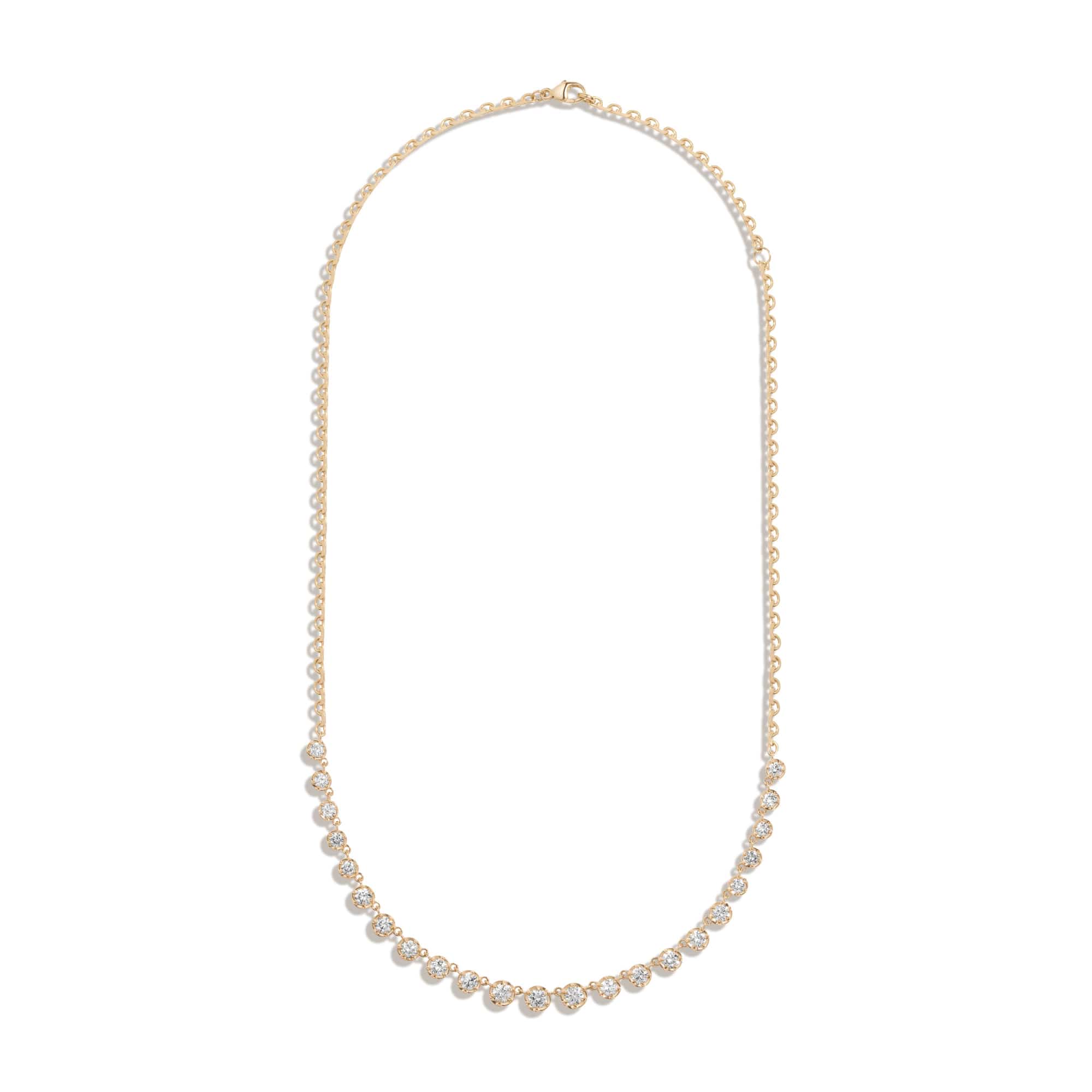 Mined + Found Necklaces string of lights necklace, 23 stone