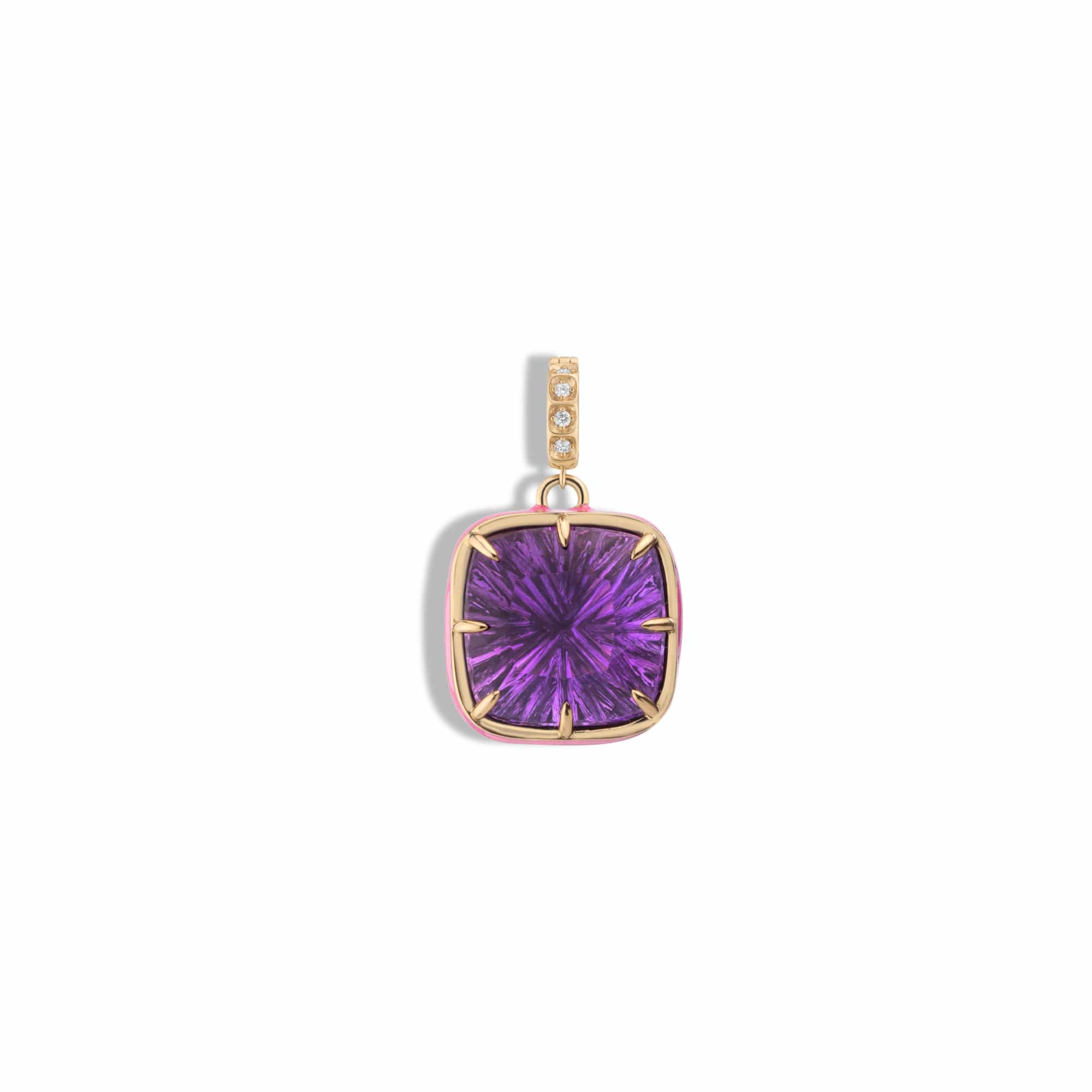 Mined + Found Pendants supernova pendant, amethyst