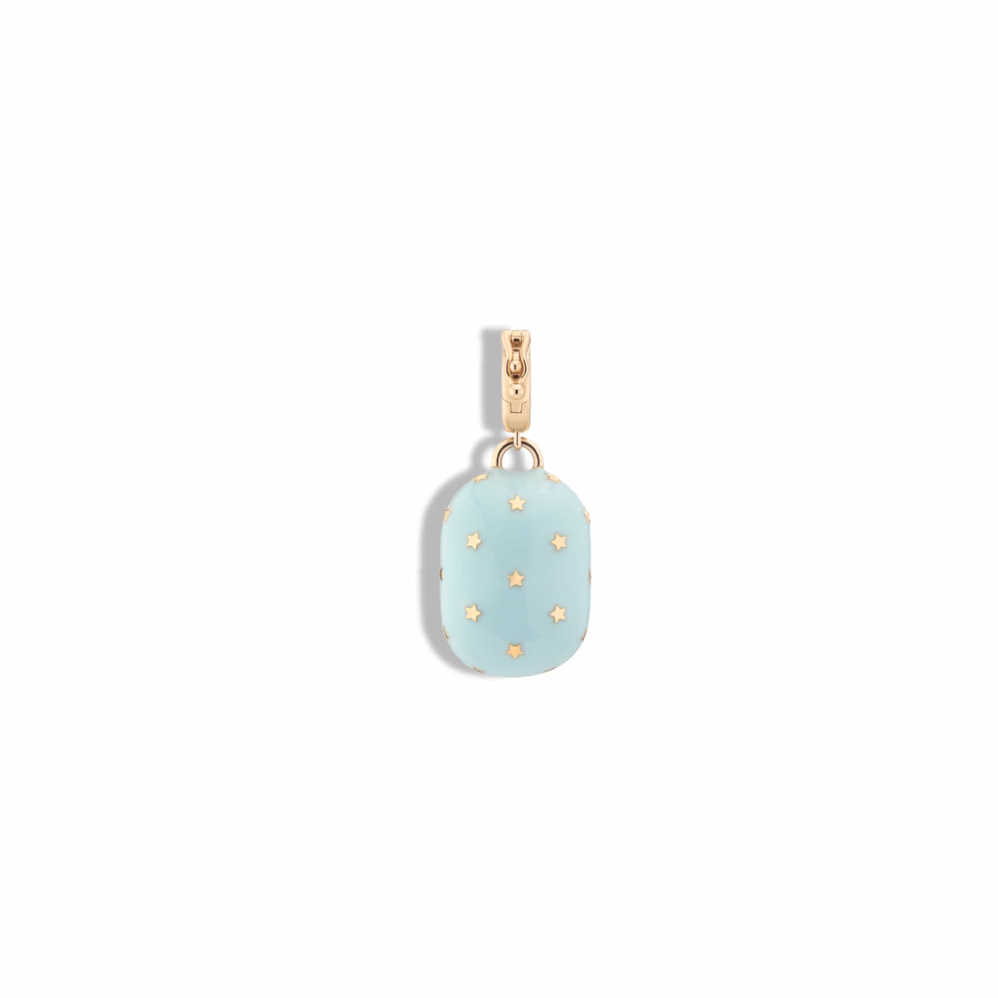 Mined + Found Pendants supernova pendant, aquamarine