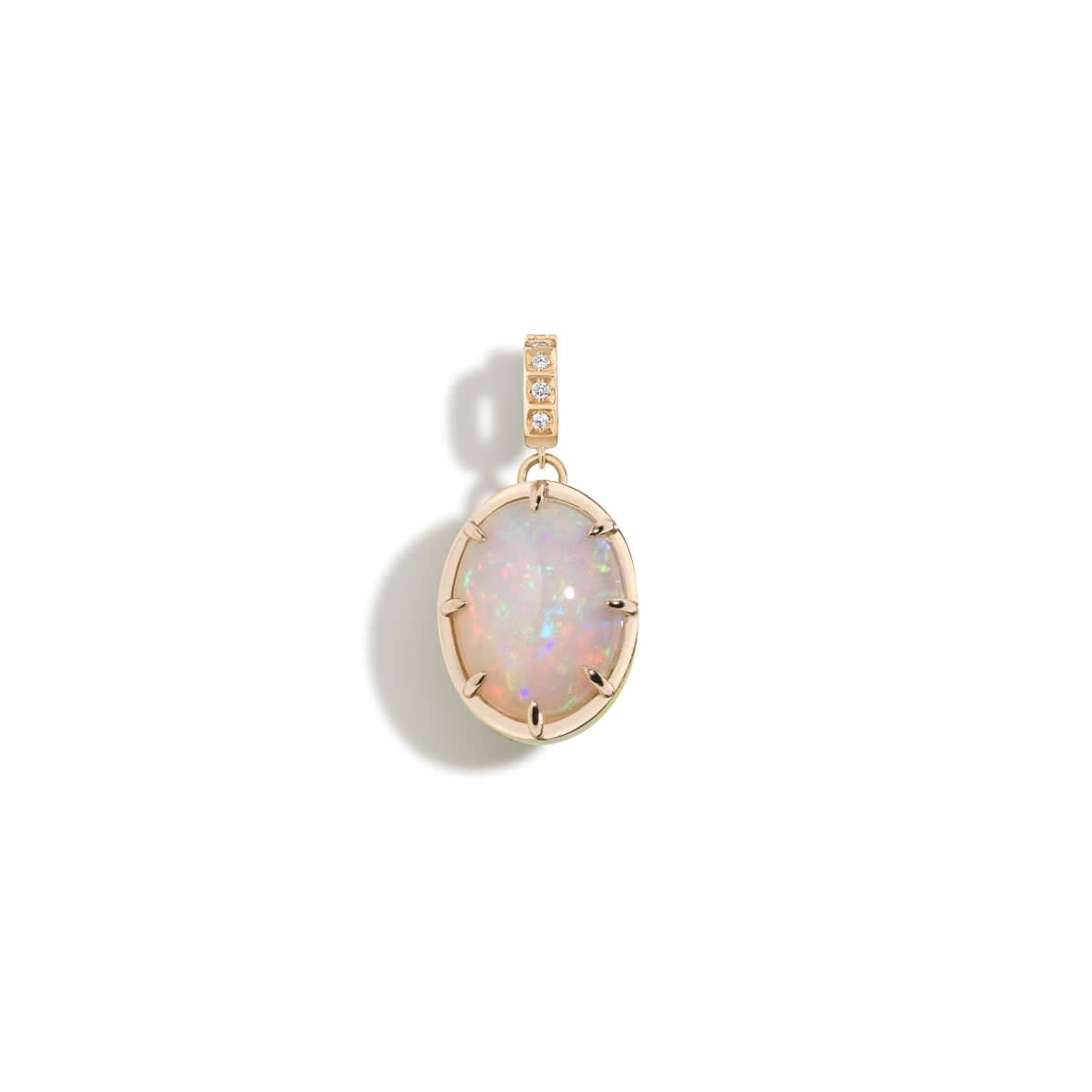 Mined + Found Pendants supernova pendant, Ethiopian opal