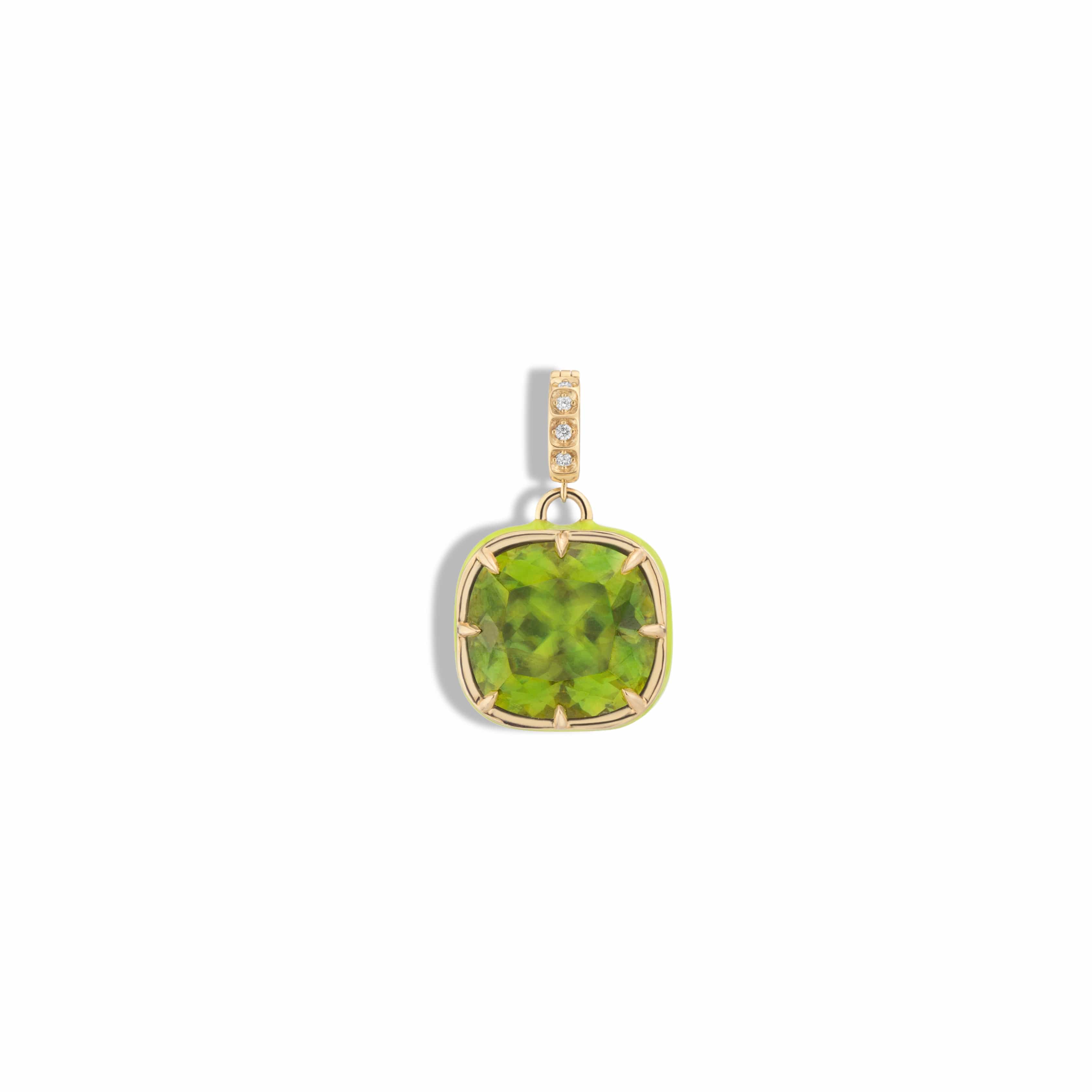 Mined + Found Pendants supernova pendant, sphene