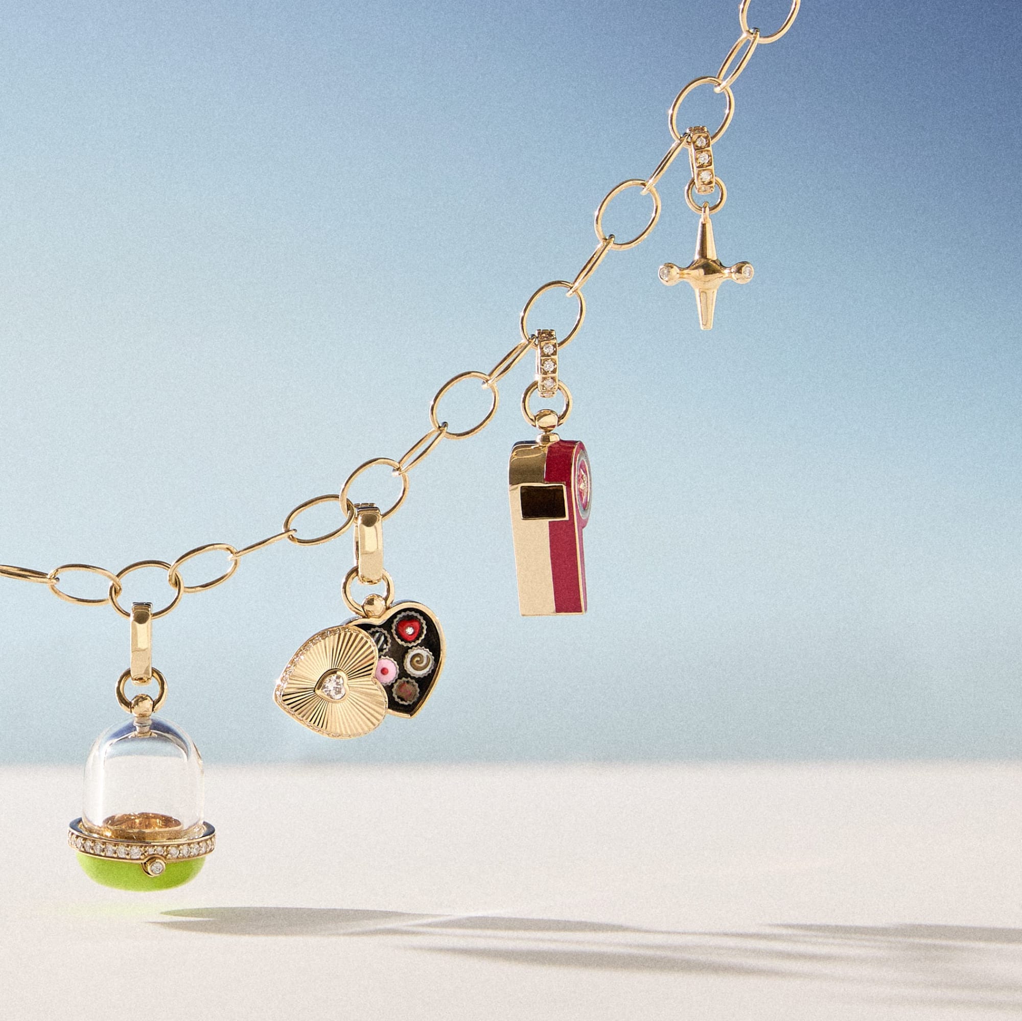 Mined + Found Pendants sweet life pendant, diamond