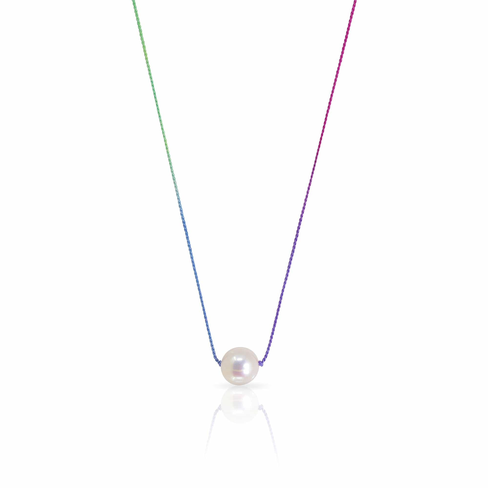 Mined & Found Pendants mega pearl solitaire