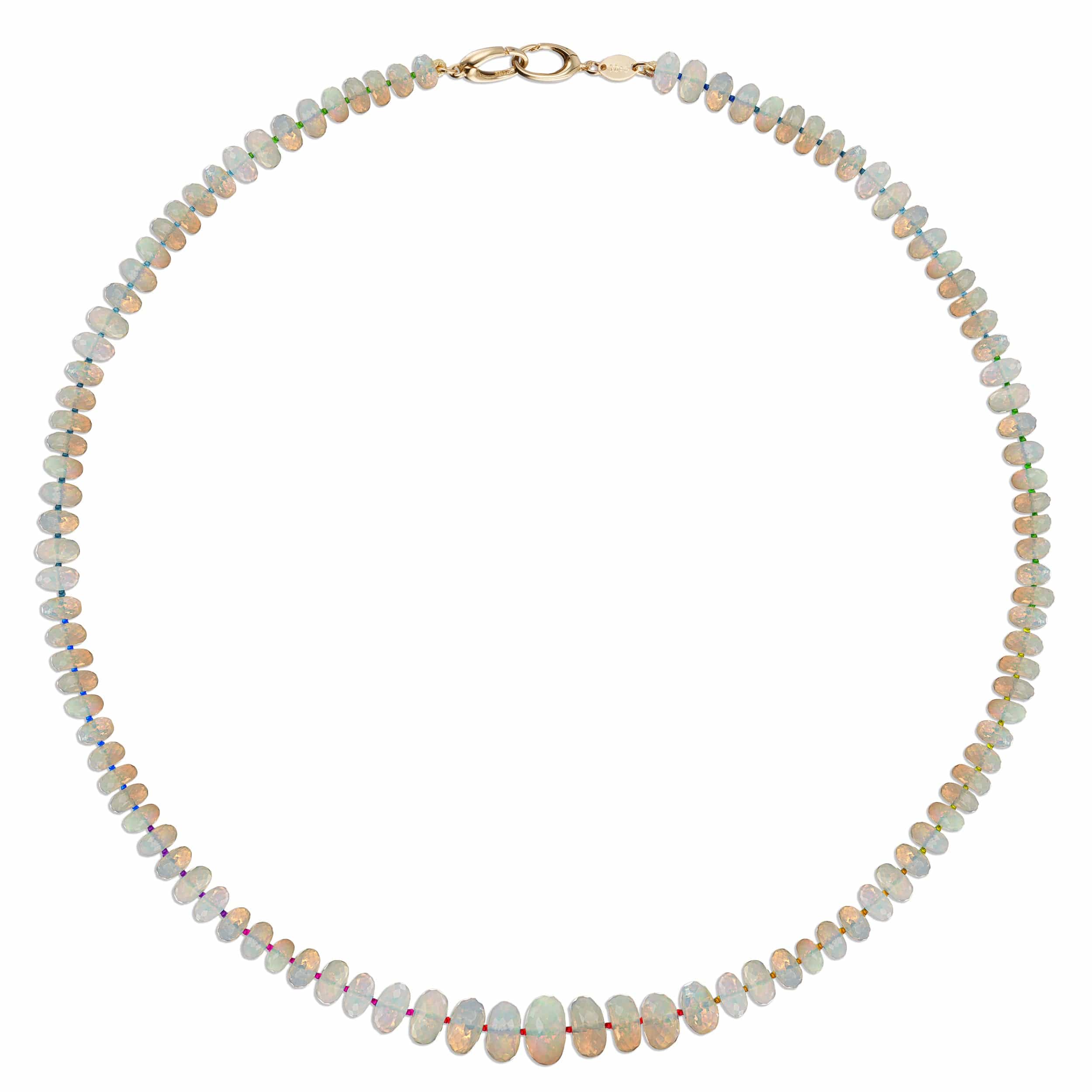 Mined & Found Necklaces opal grad necklace